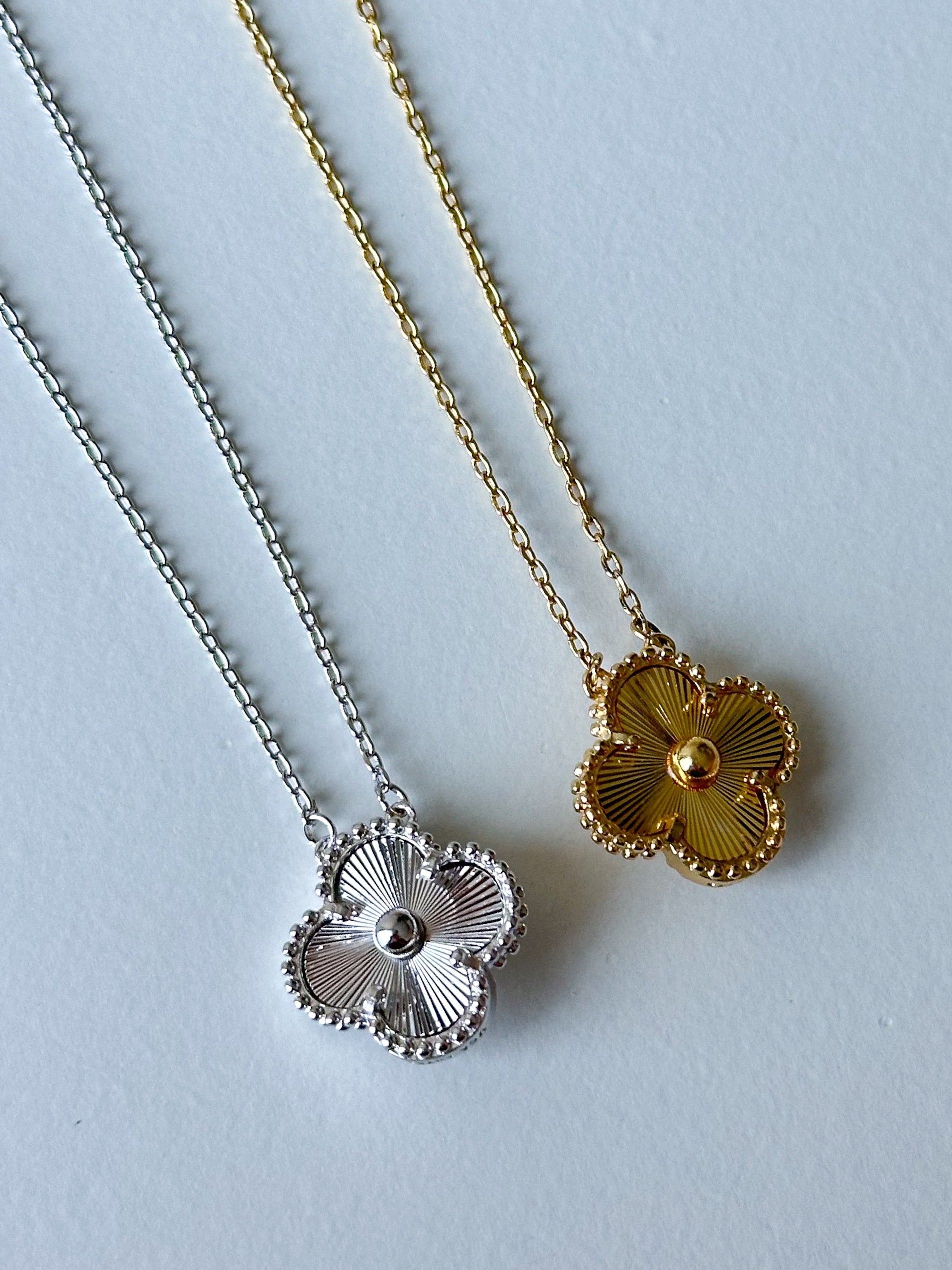Solid Clover Necklace