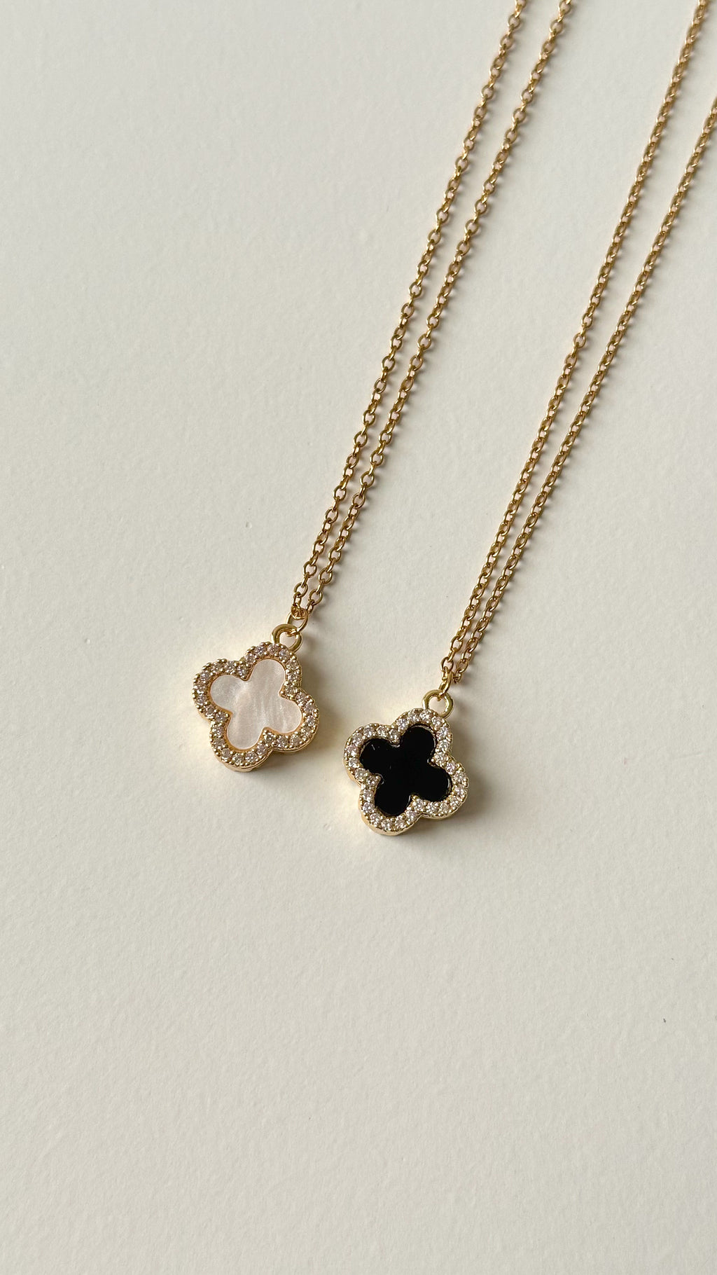 Diamond Clover Necklace