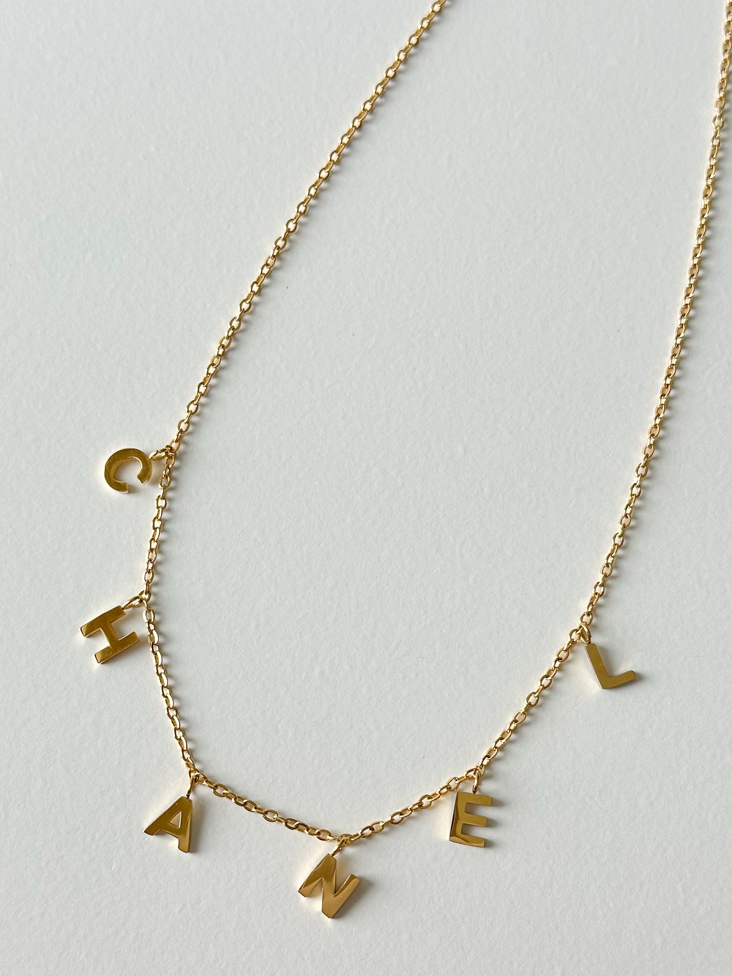 Coco Letter Necklace