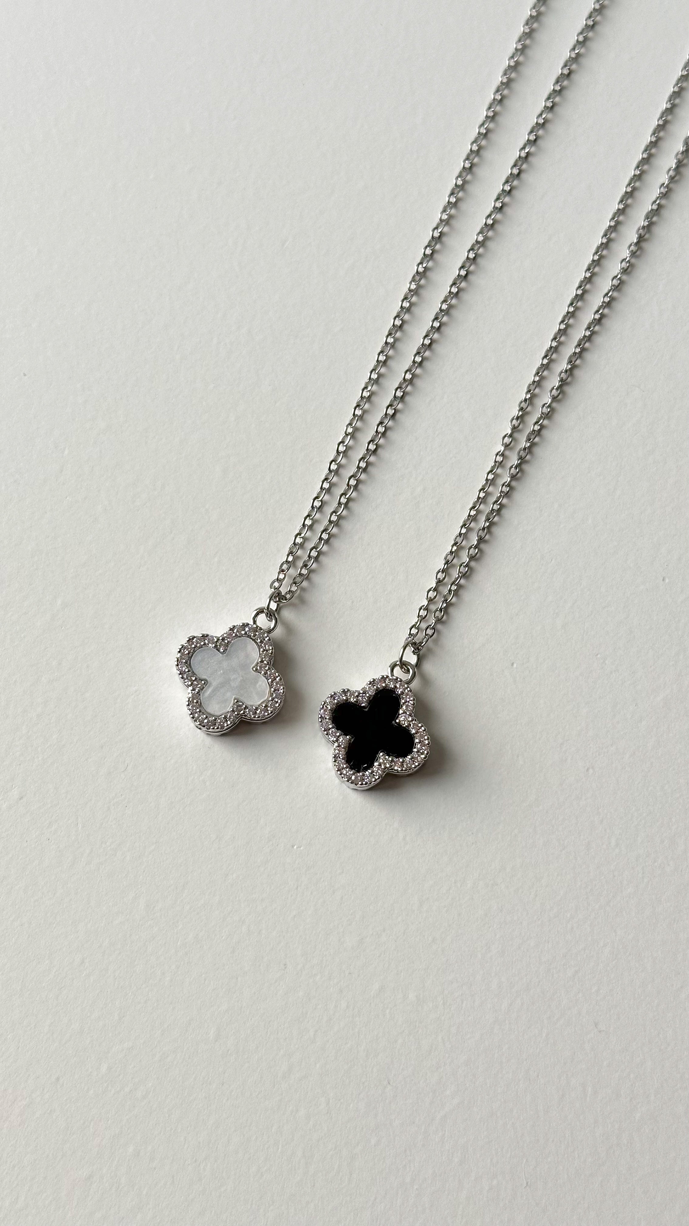 Diamond Clover Necklace